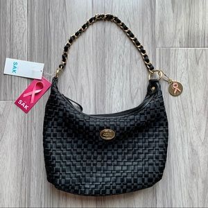 the SAK Pink Ribbon Garbo Handbag